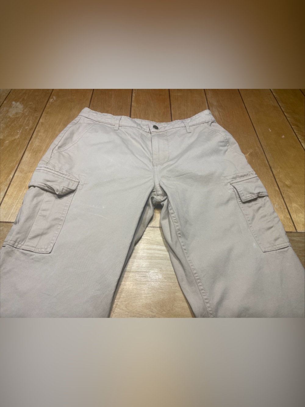 The Hundreds Cargo Pants Size 31x30 Color Beige 100% Cotton Casual Workwear